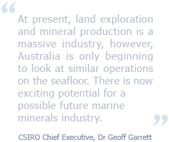 Quote from CSIRO Media Release