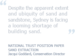 Quote from National Trust Position Paper